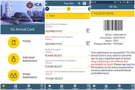 malaysia digital arrival card for singapore